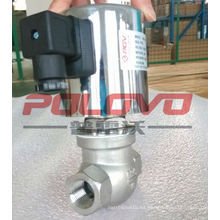 ZQDF-15b 1/2 pulgada válvula de solenoide de vapor de acero inoxidable 220v